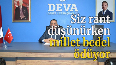 Siz rant düşünürken millet bedel ödüyor